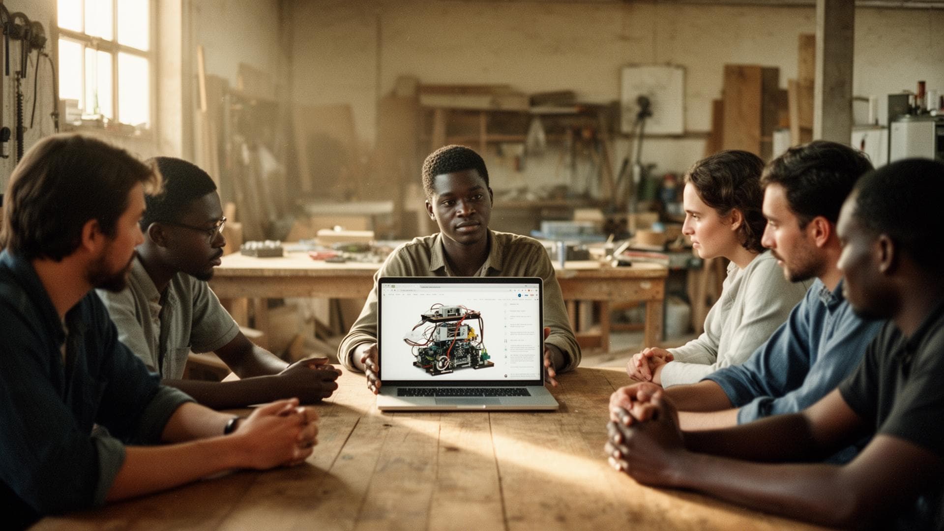 Road2MVP cohort reviewing a prototype